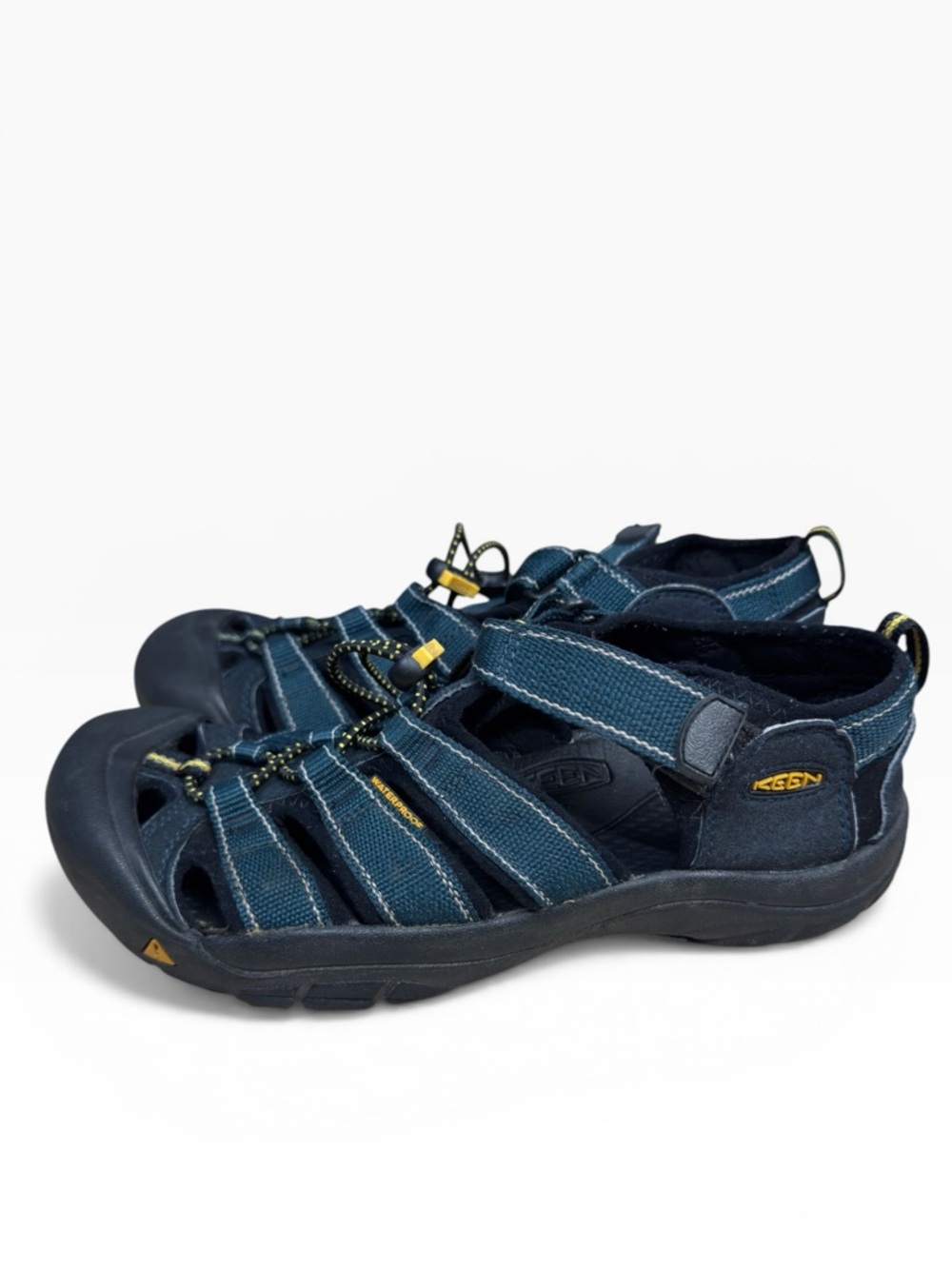 KEEN Newport H2 Sandals Navy Blue Waterproof Hiking Outdoor Shoes Mens 6